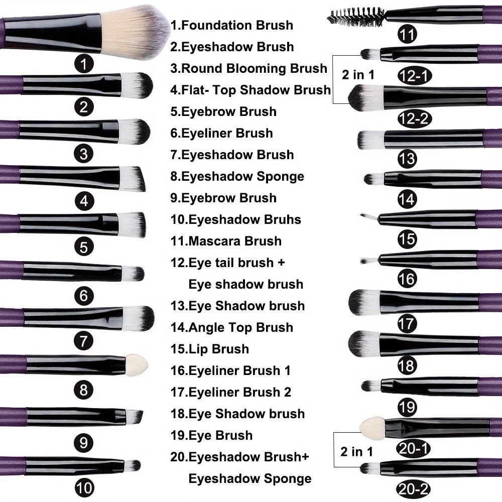 20PCS Makeup Brush Set