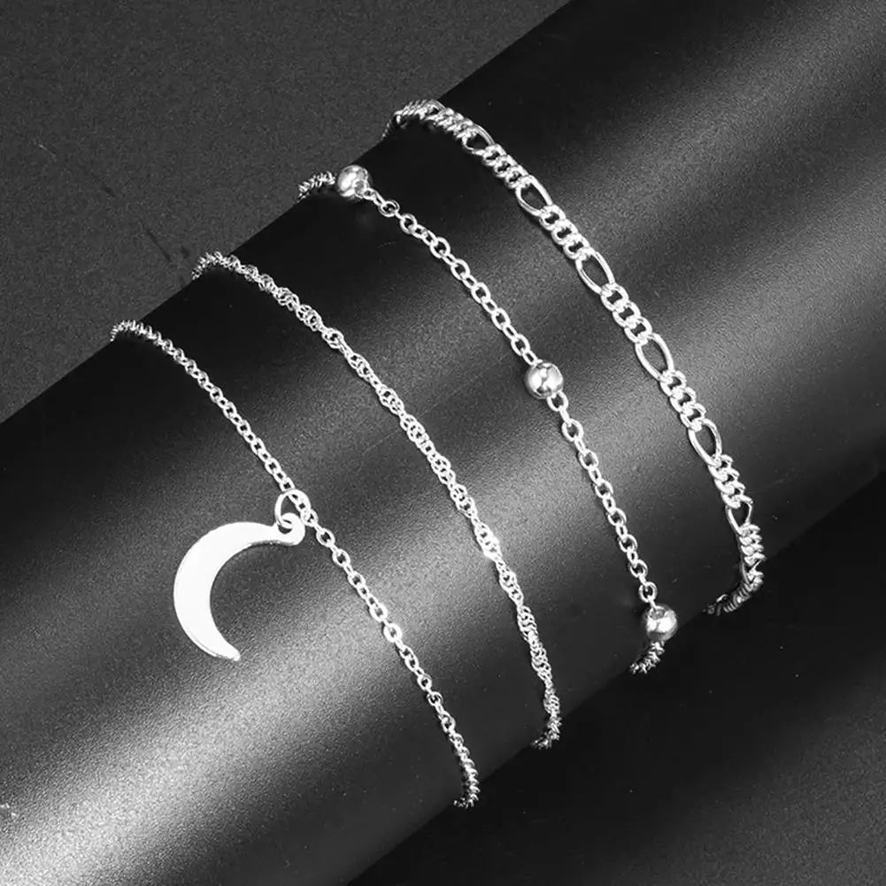 4Pcs  Ankle Bracelet