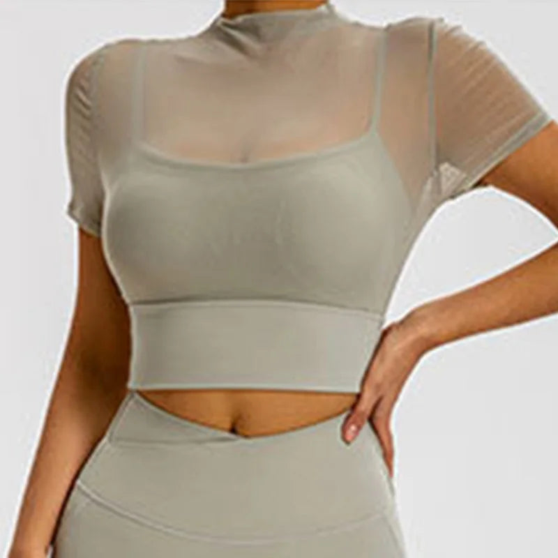 Top με Διάφανο Layer