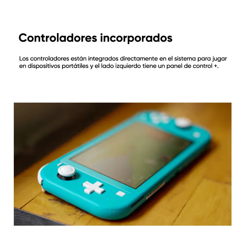 Nintendo Switch Lite - 32GB Batería 3570mah 5.5'' Compact and lightweight Built-in controllers Compatible games
