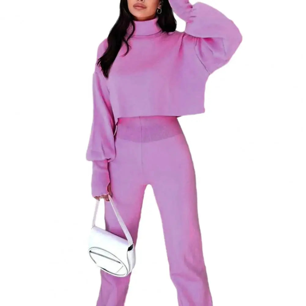 ΣΕΤ CROPPED TOP LONG SLEEVE+PANTS