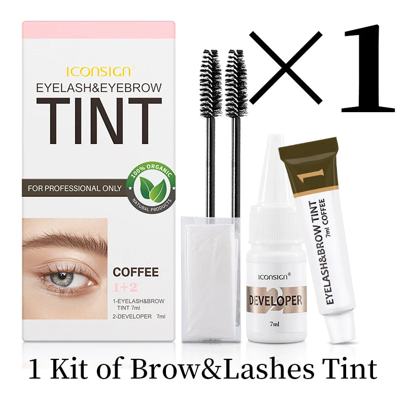 Σετ Tint Φρυδιών & Βλεφαρίδων – Μακράς Διάρκειας Αποτέλεσμα