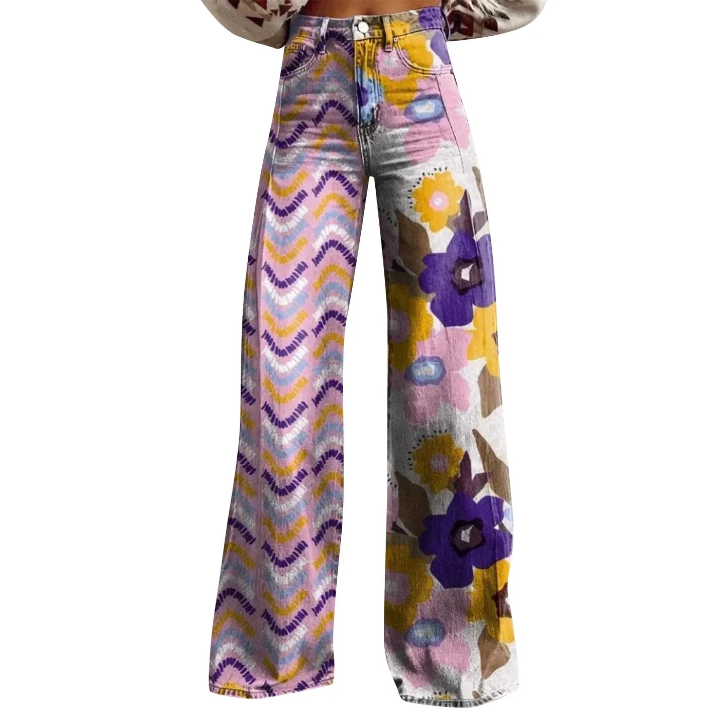 Wide Leg Flare Jeans