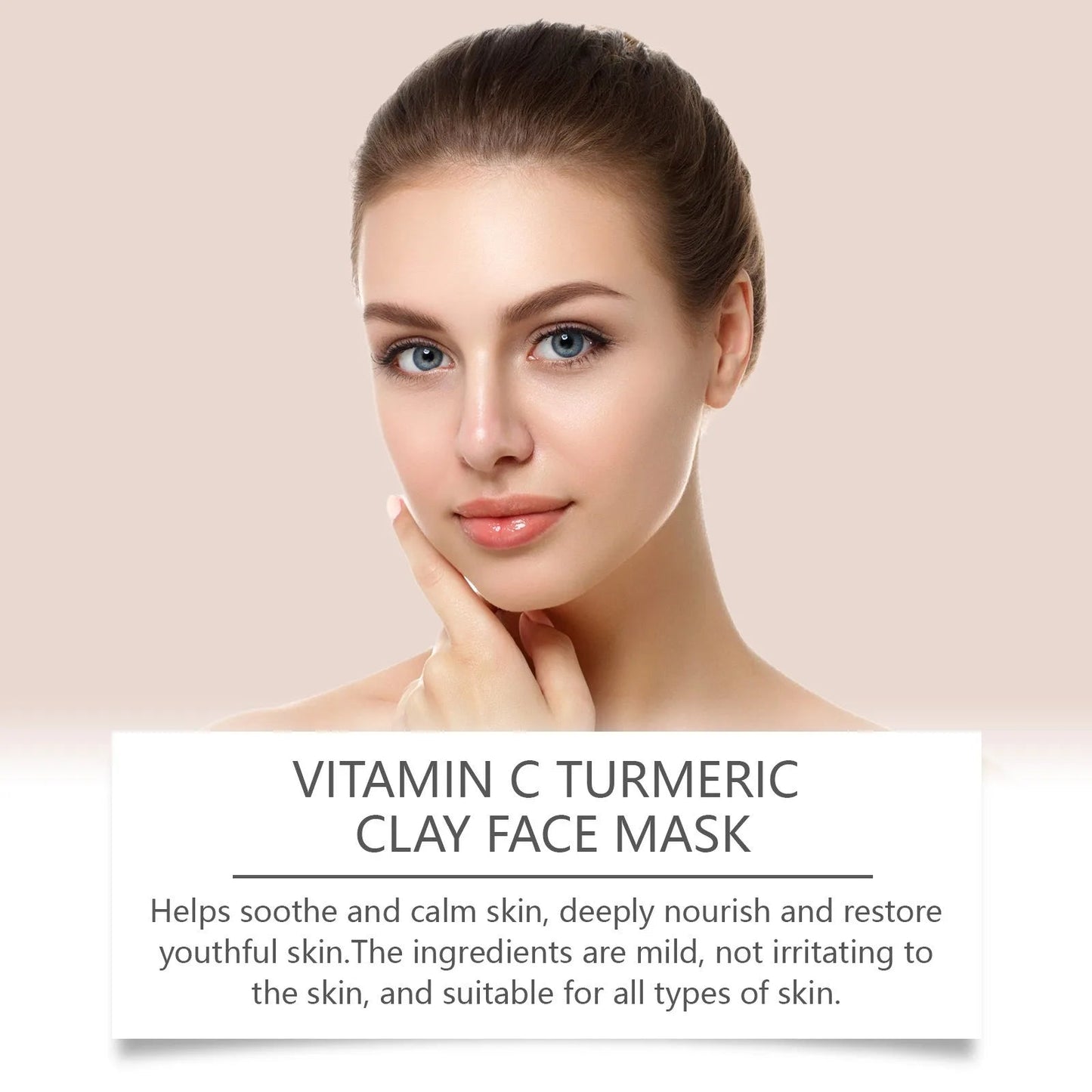 Vitamin C & Turmeric Exfoliating Mask – Απολεπιστική Μάσκα Προσώπου με Βιταμίνη C