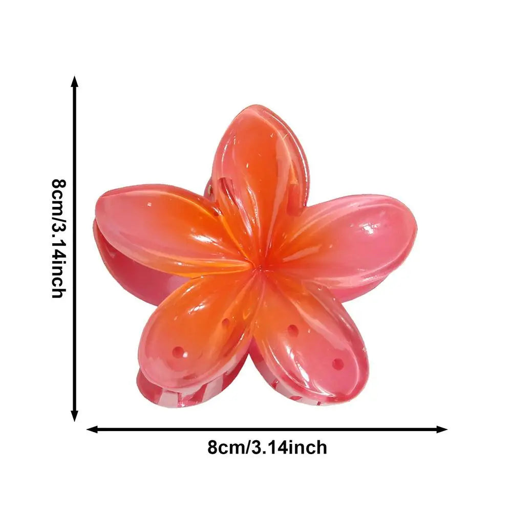 Hawaiian Flower Claw Clip
