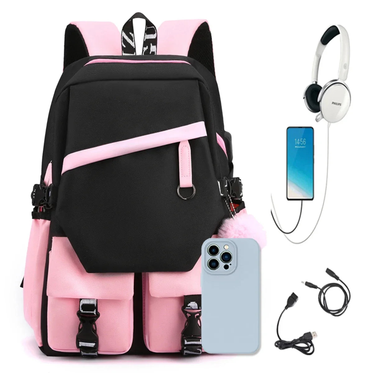 Sporty Backpack for School