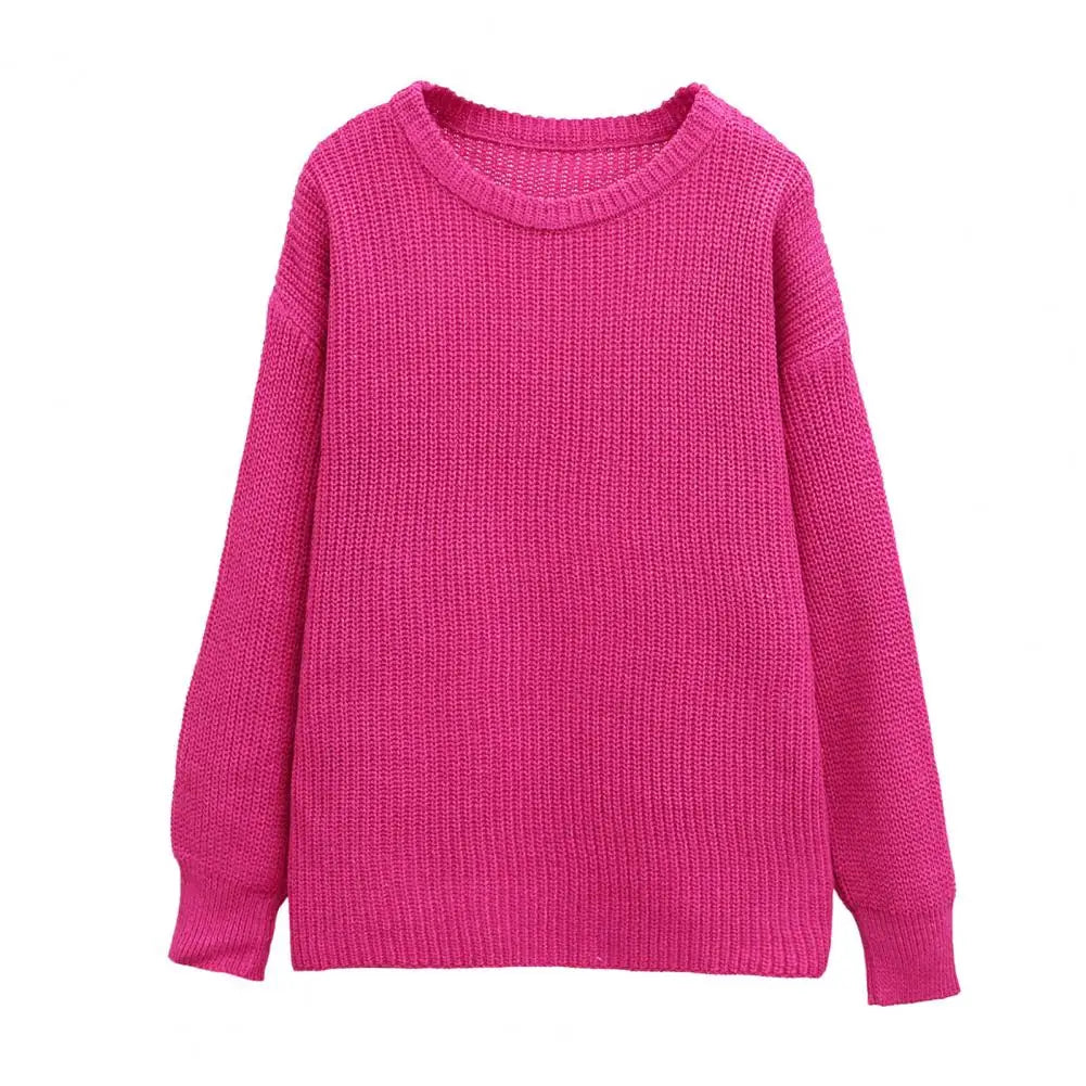 Women Pullover  Round Neck