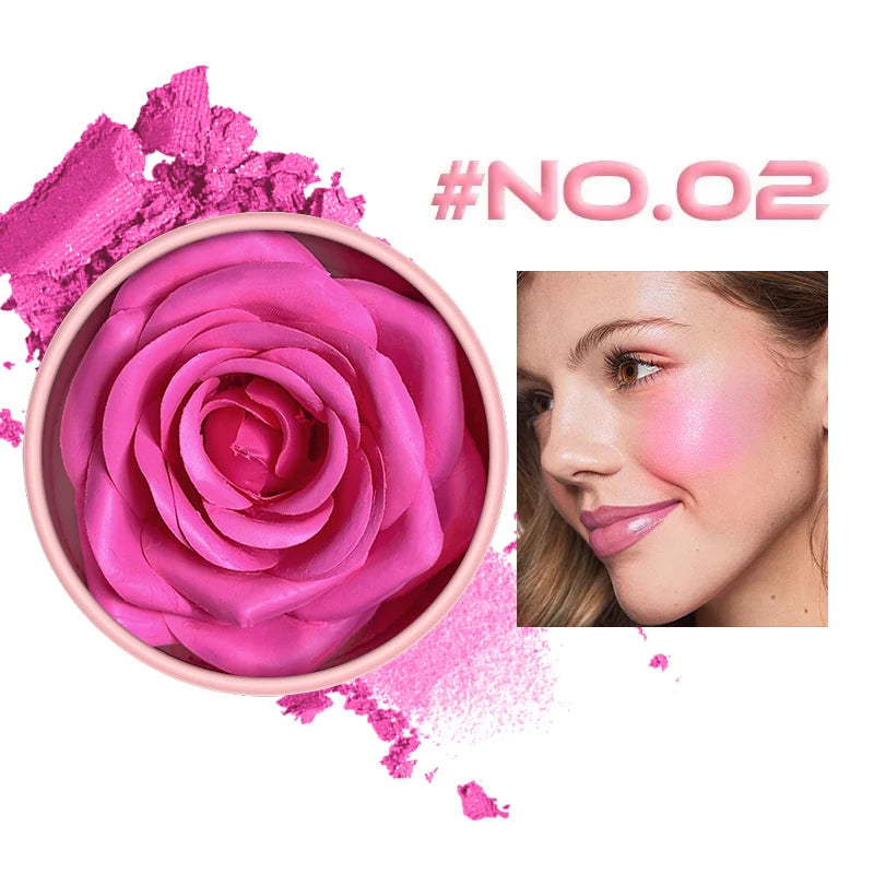 4-Shade Rose Petal Blush