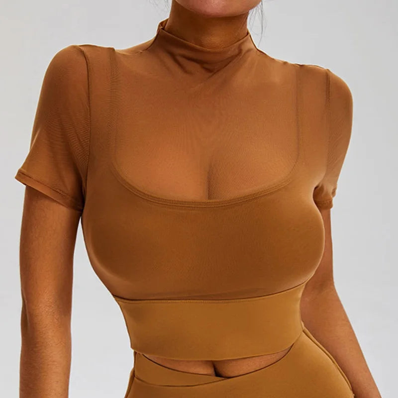Top με Διάφανο Layer