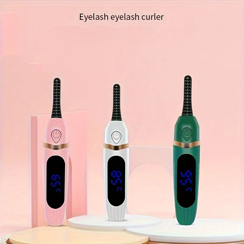 Heated Eyelash Curler Pro – Ψηφιακό Ψαλίδι Βλεφαρίδων με Οθόνη & USB Recharge
