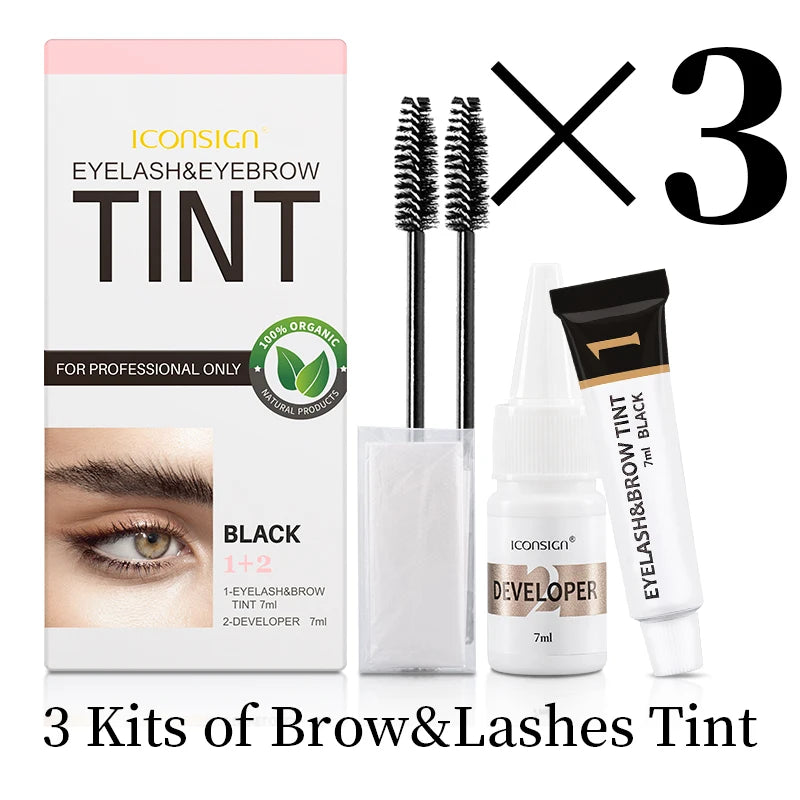 Σετ Tint Φρυδιών & Βλεφαρίδων – Μακράς Διάρκειας Αποτέλεσμα