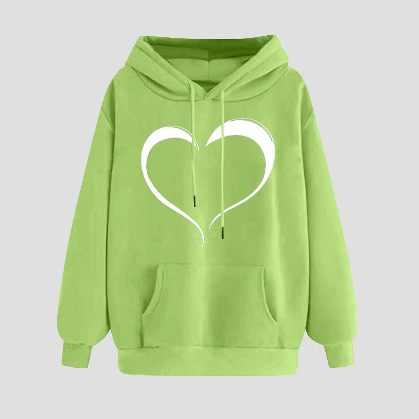 Women Hoodies  Heart Shapped