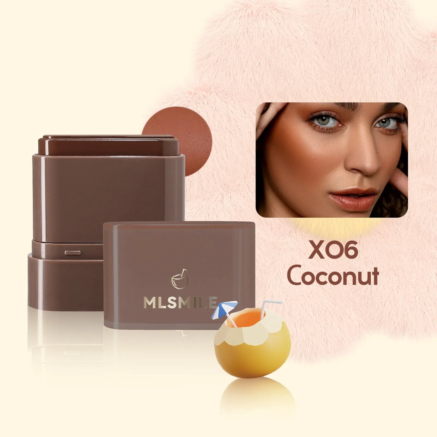 Multi Functional Rotating Blush Stick
