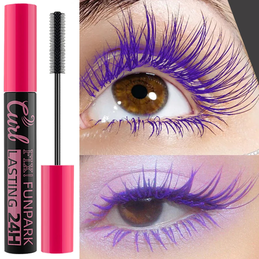 9 Color Mascara Thick Curl Waterproof