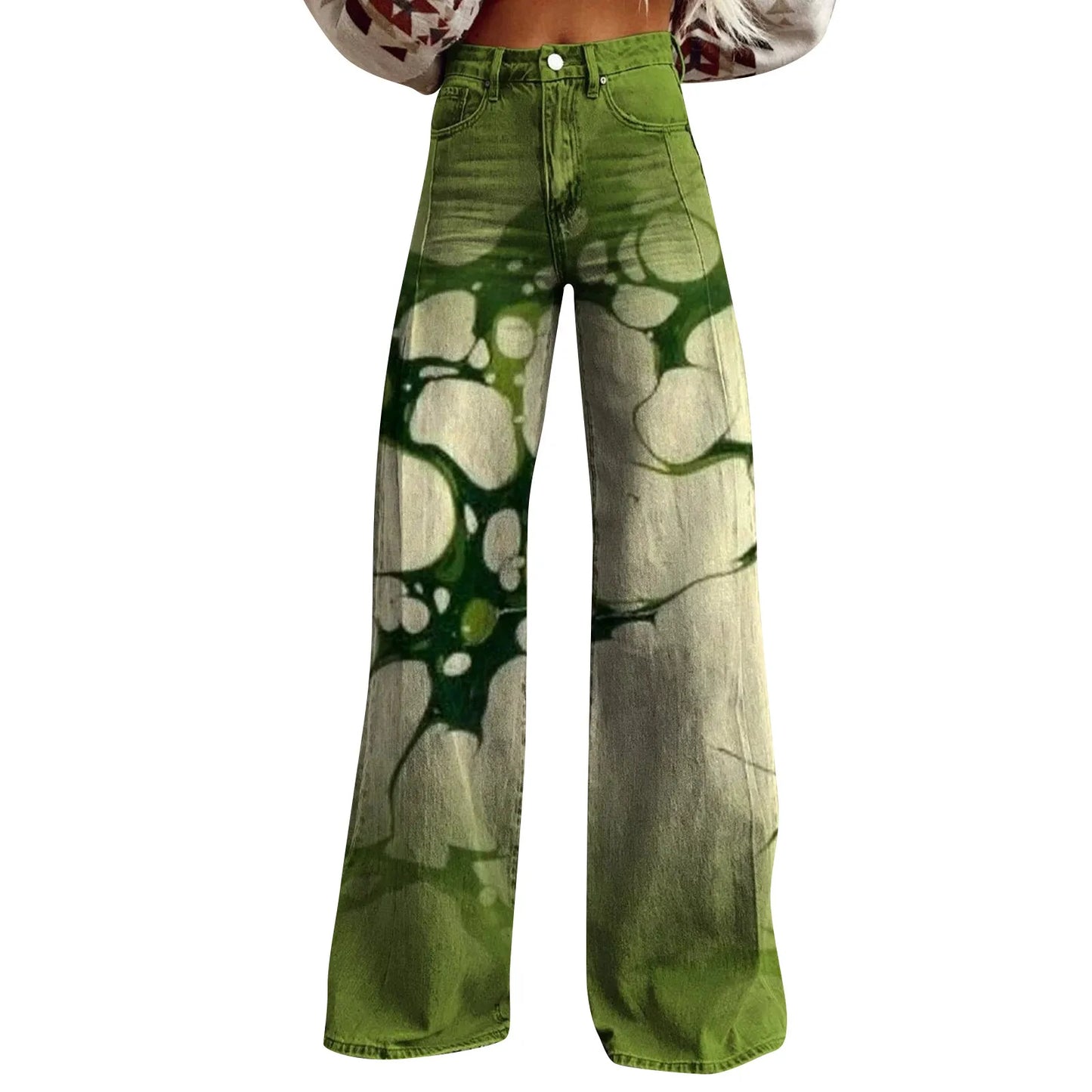 Wide Leg Flare Jeans