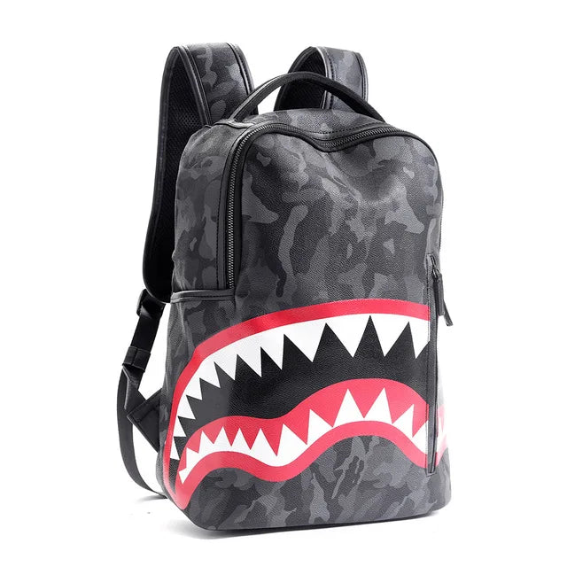 Camouflage  Student School Bagpack Mochila Hombre