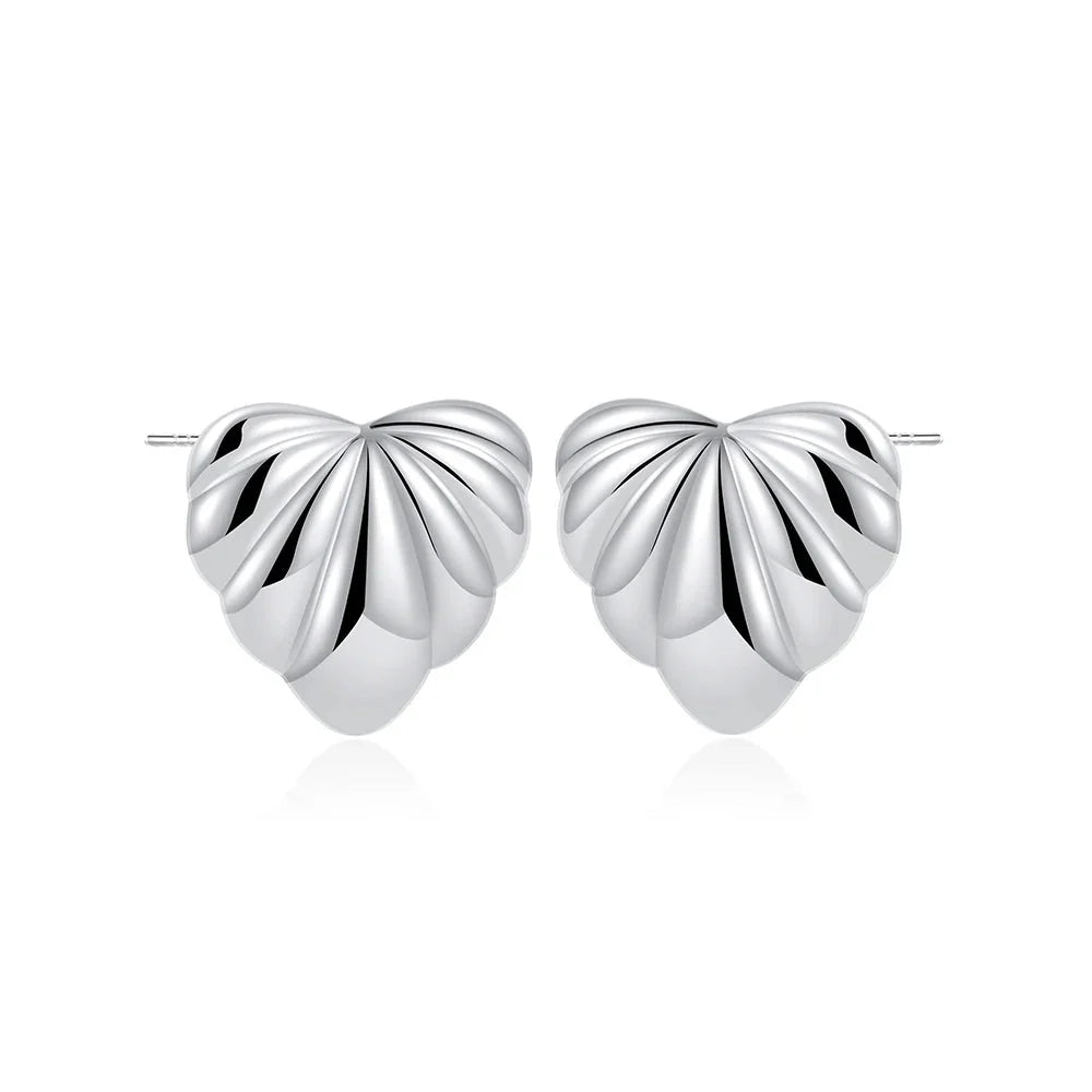 Trendy Stainless Steel Multilayer Circle Twist Knot Earrings