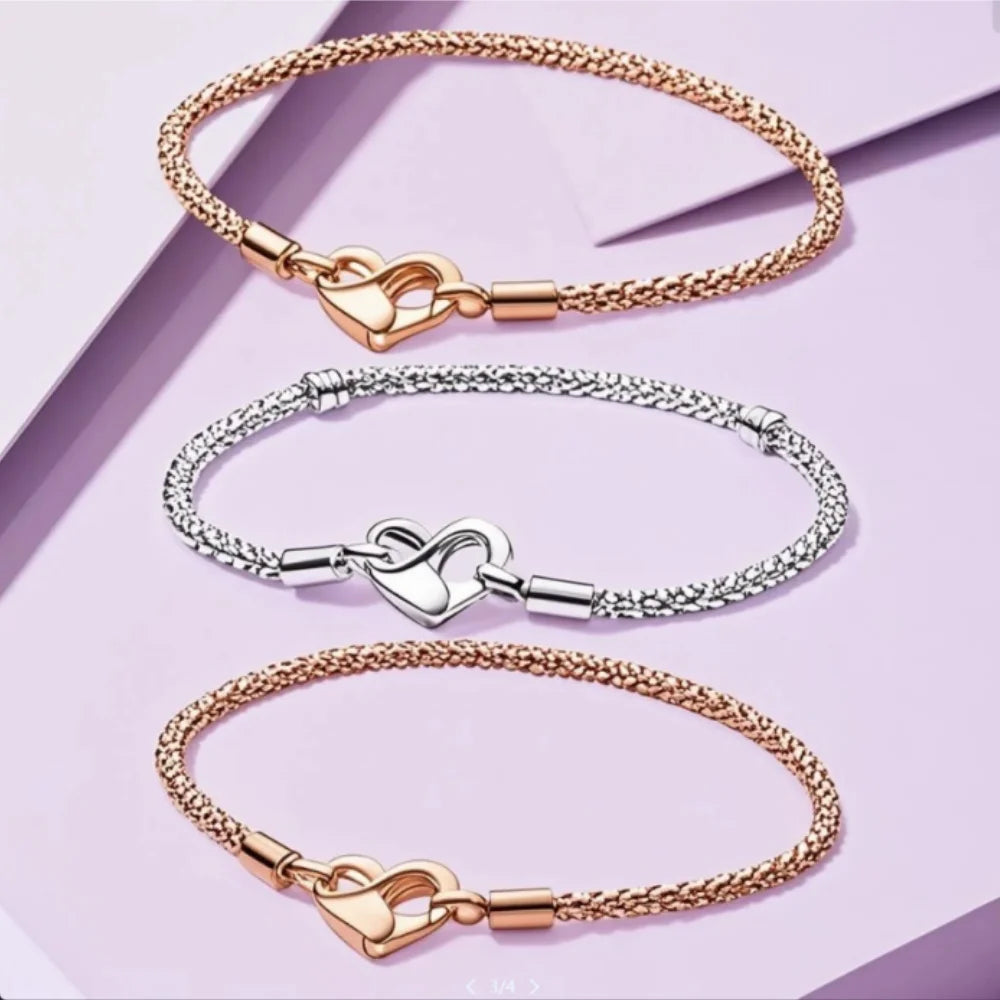 Heart Chain Bracelet
