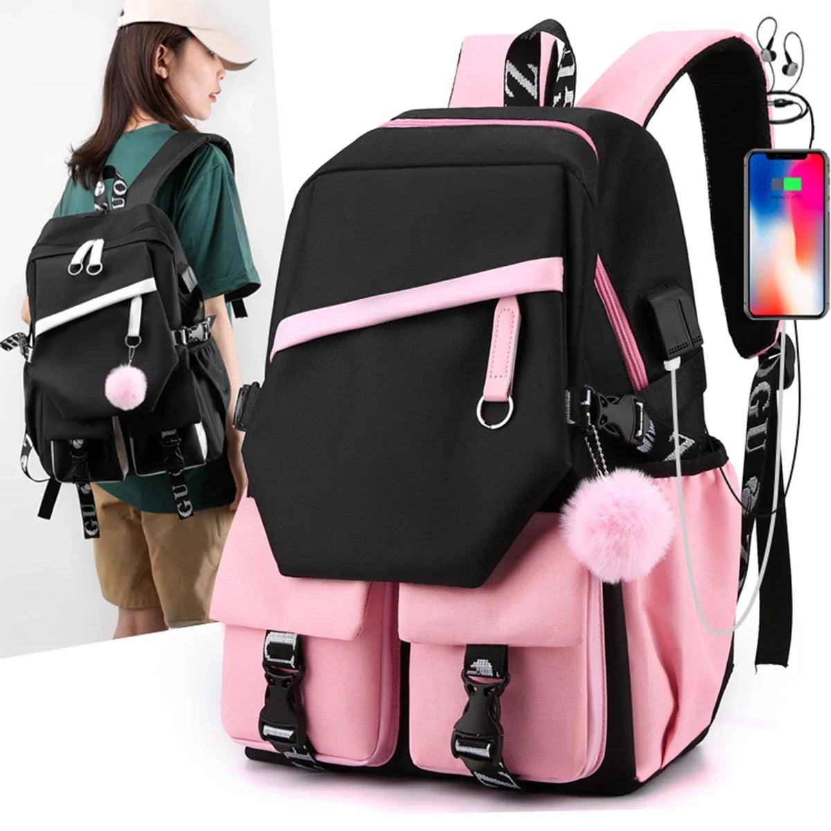 Sporty Backpack for School