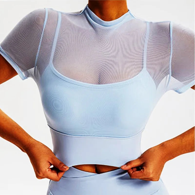 Top με Διάφανο Layer