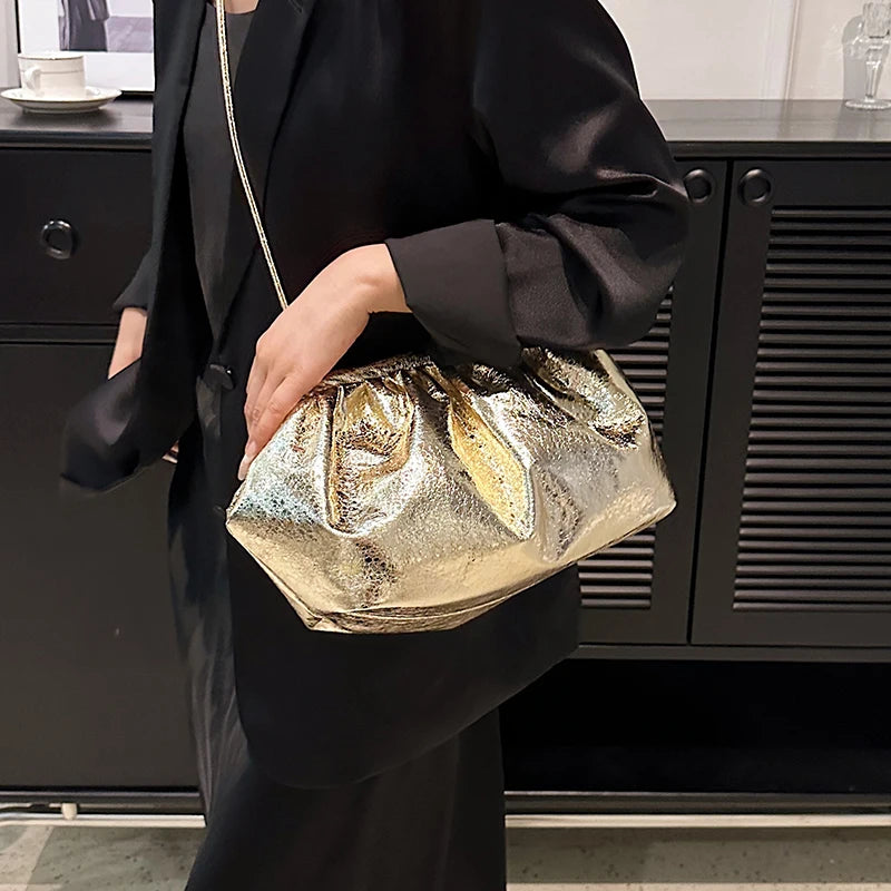 Midnight Glam Cloud Bag