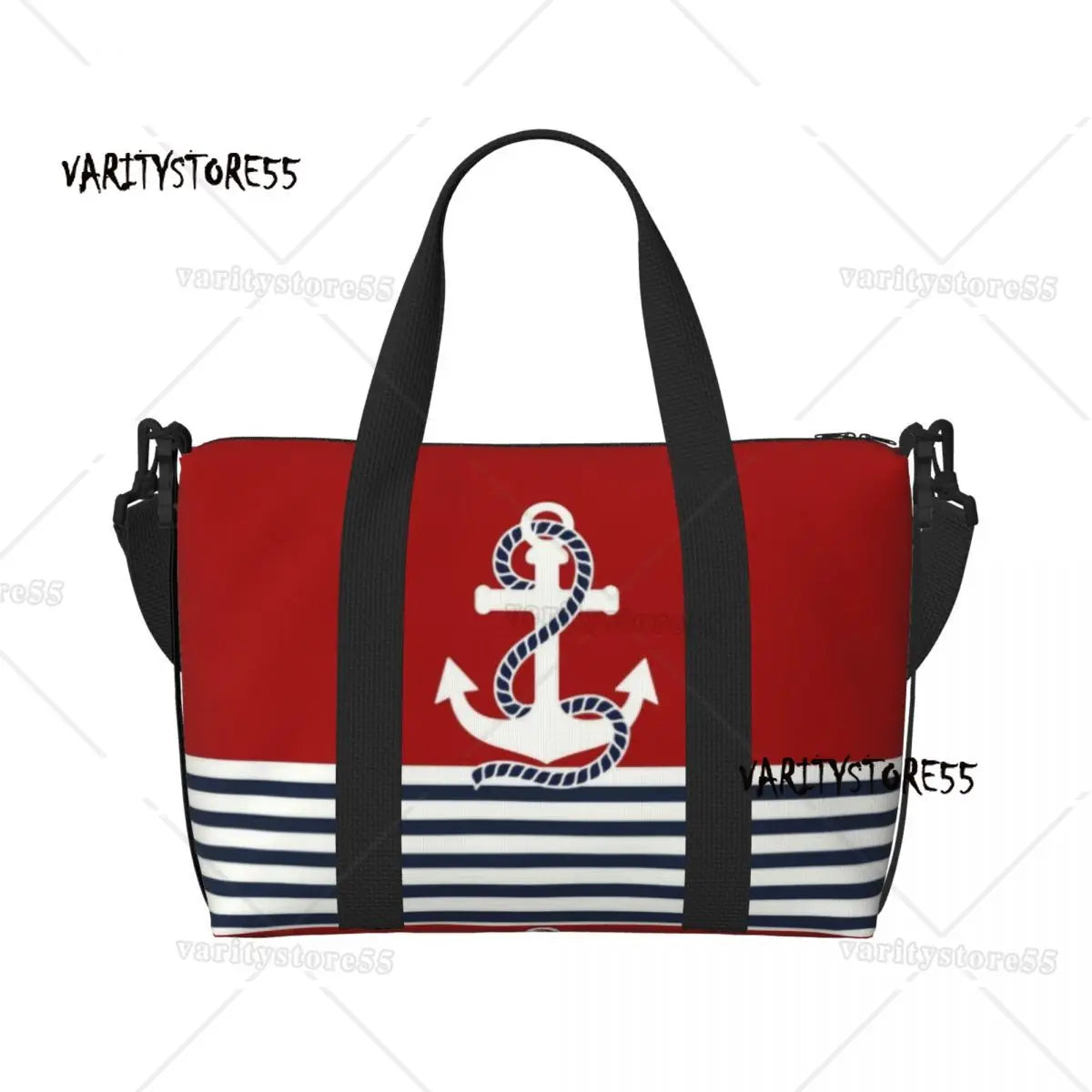 Nautical Beach Tote Bag