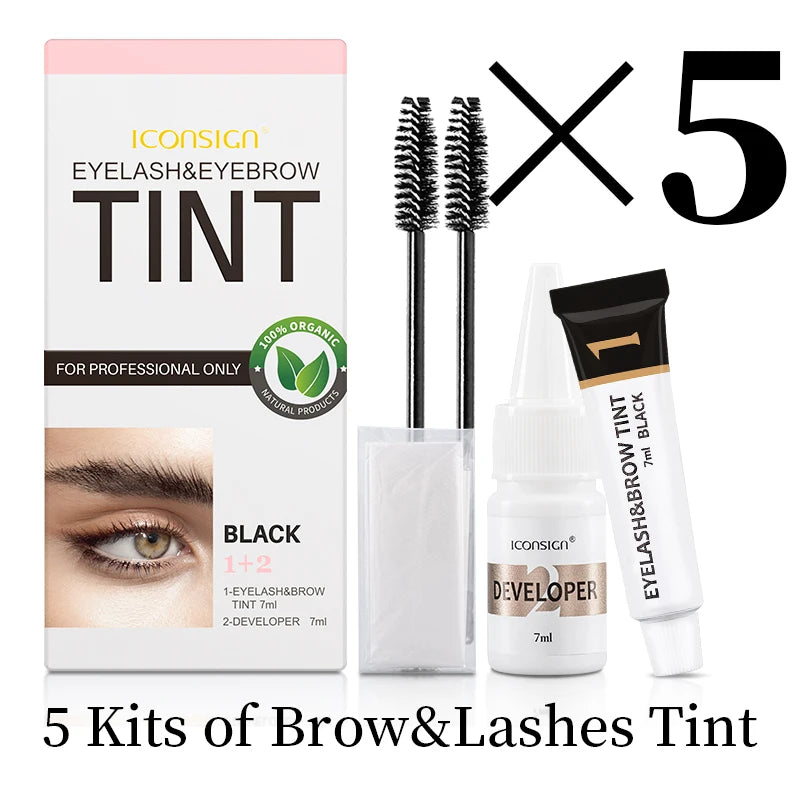 Σετ Tint Φρυδιών & Βλεφαρίδων – Μακράς Διάρκειας Αποτέλεσμα