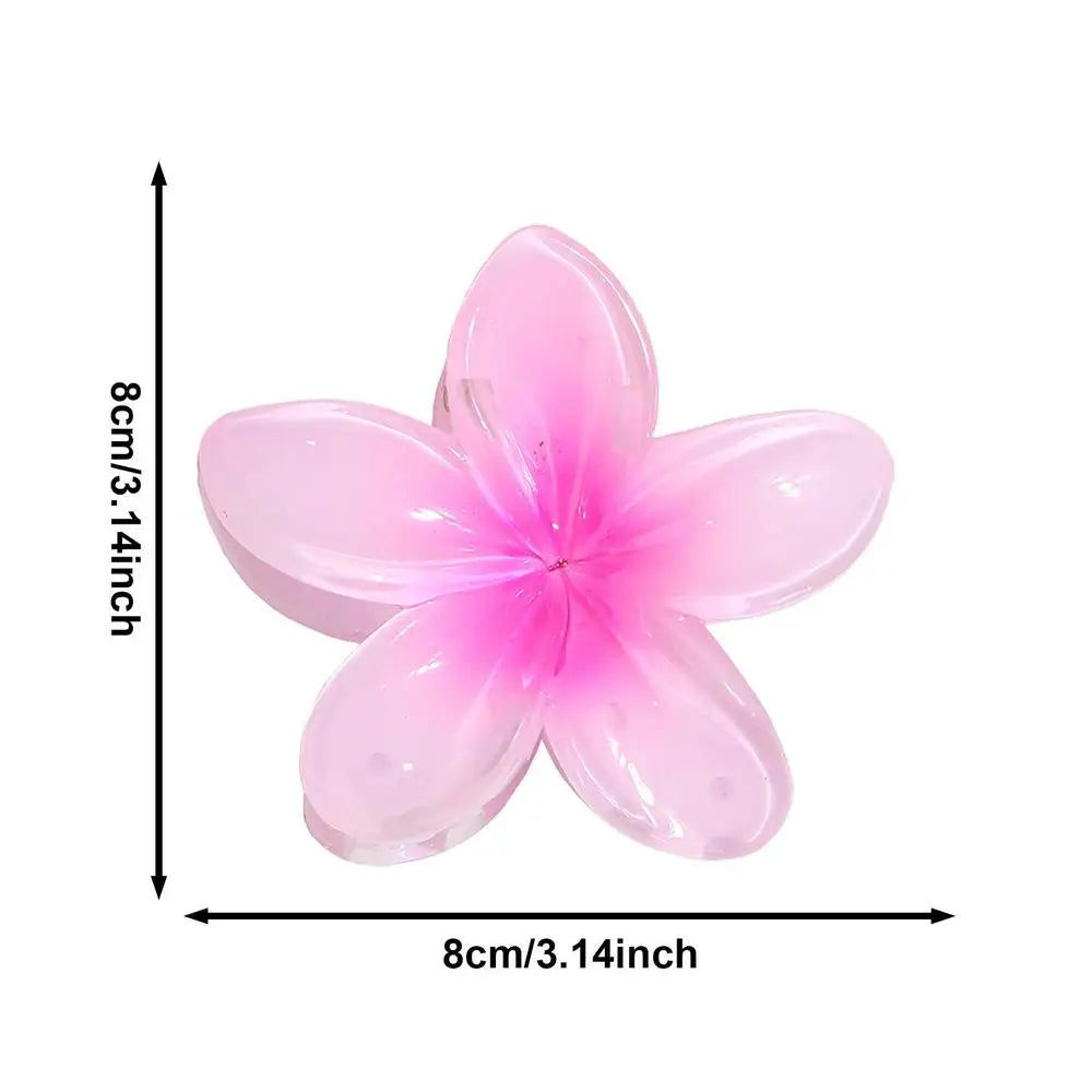 Hawaiian Flower Claw Clip