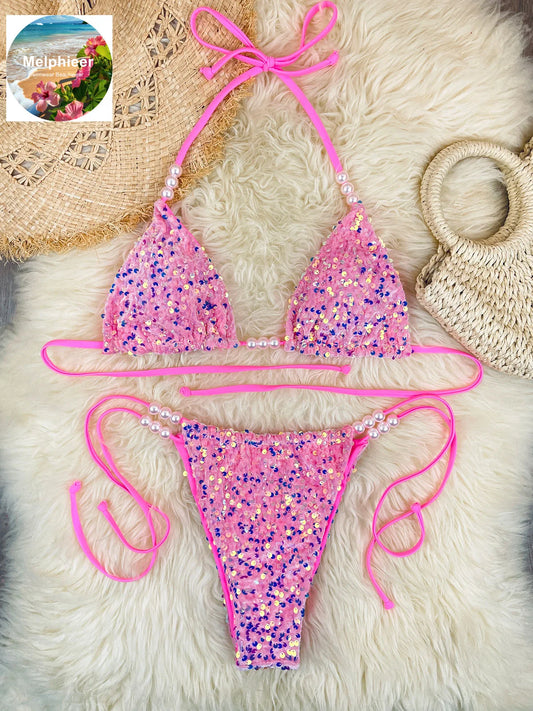 Luxe Sequin Bikini