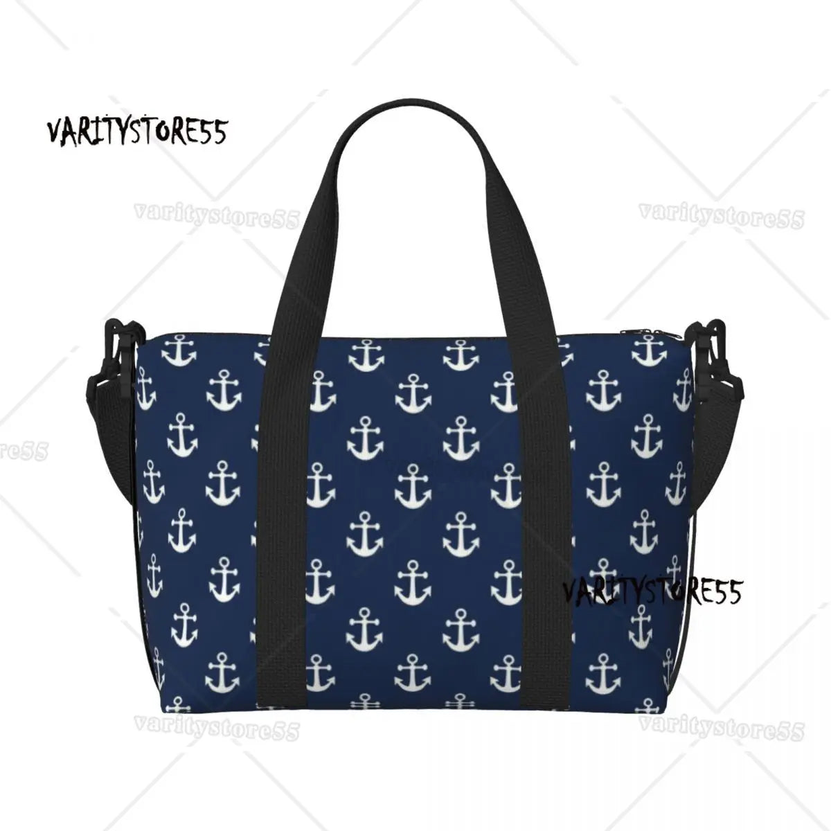 Nautical Beach Tote Bag