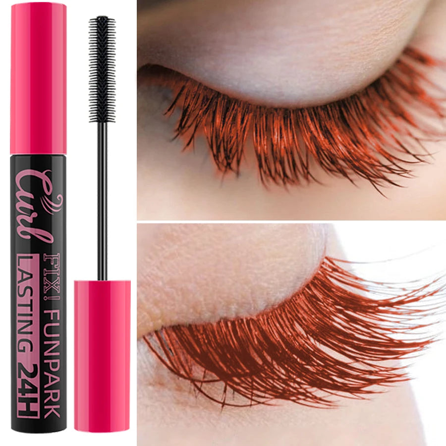 9 Color Mascara Thick Curl Waterproof