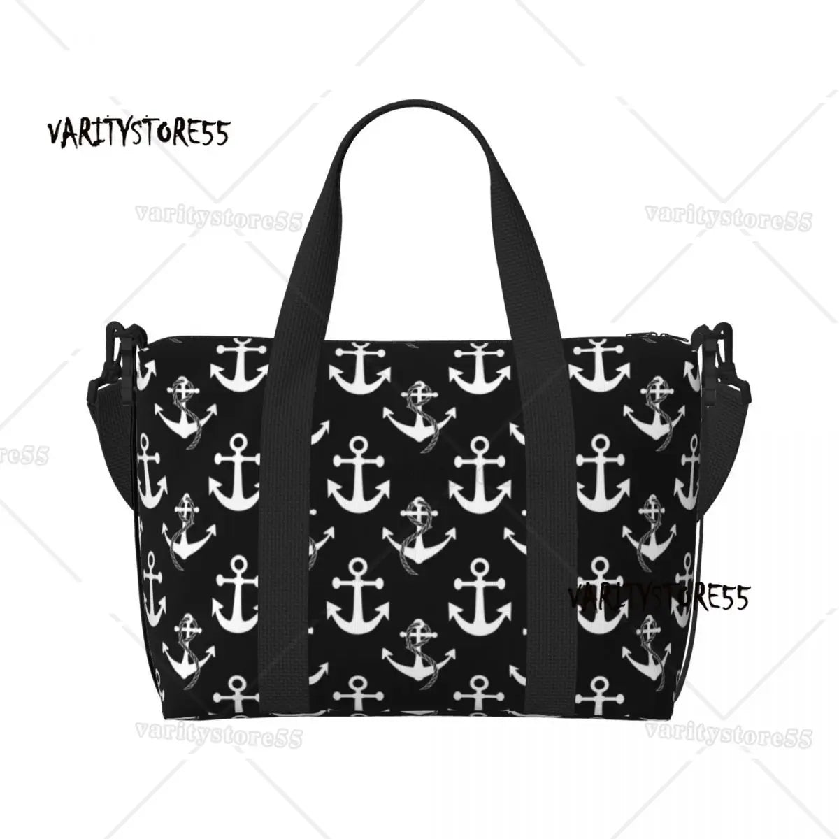 Nautical Beach Tote Bag