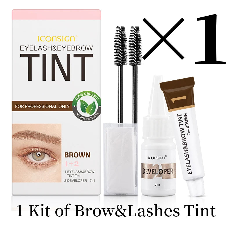 Σετ Tint Φρυδιών & Βλεφαρίδων – Μακράς Διάρκειας Αποτέλεσμα