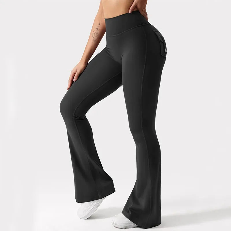 Φόρμα Wide Leg High Stretch