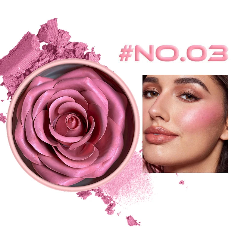 4-Shade Rose Petal Blush