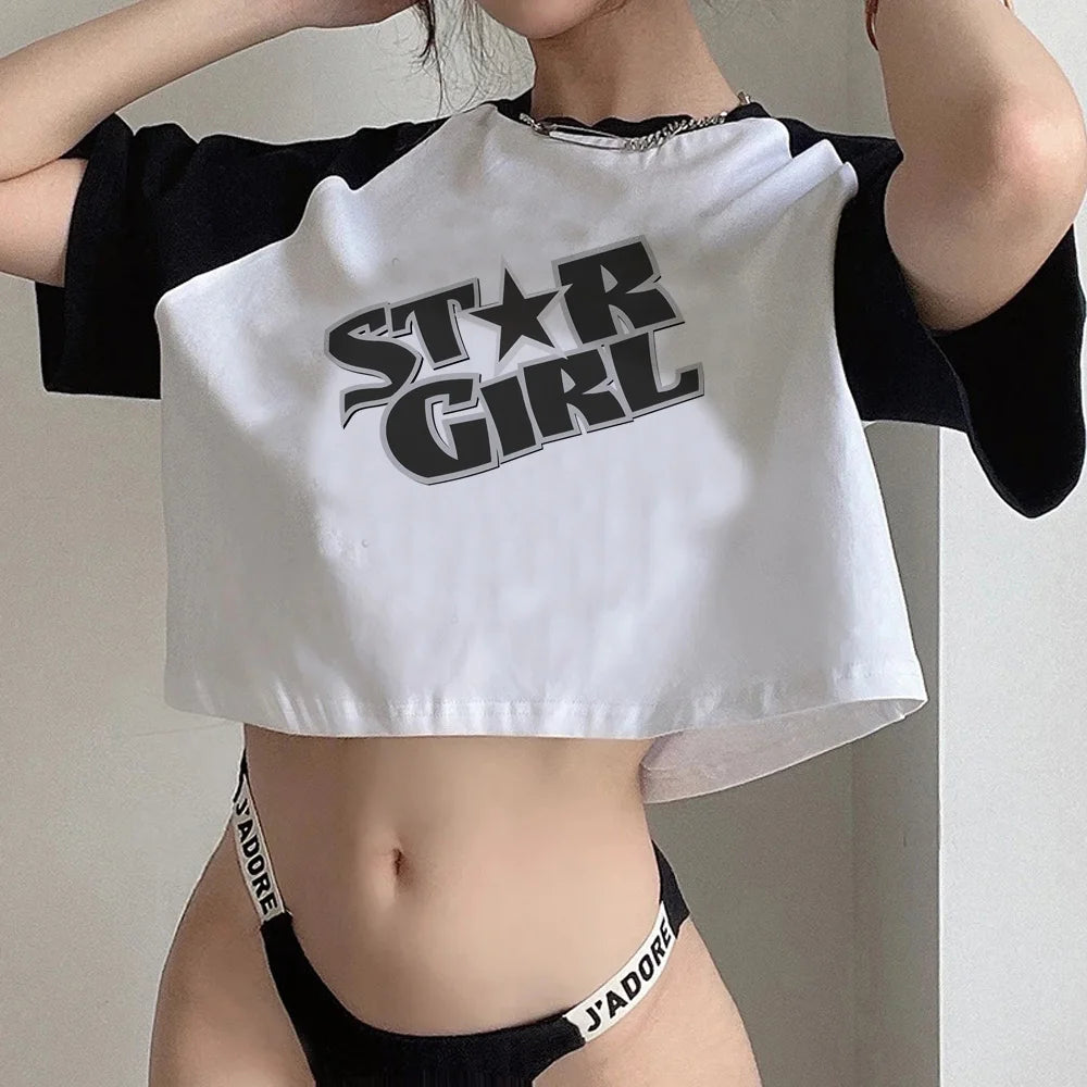 Crop Top Y2K με Αστέρι