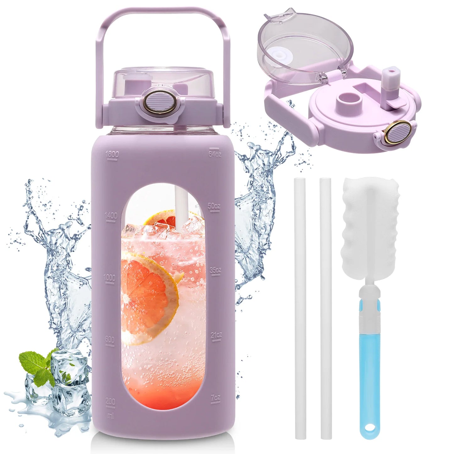 ΜΕΓΑΛΟ ΜΠΟΥΚΑΛΙ ΜΕ ΚΑΛΑΜΑΚΙ ΚΑΙ ΒΟΥΡΤΣΑ ΚΑΘΑΡΙΣΜΟΥ