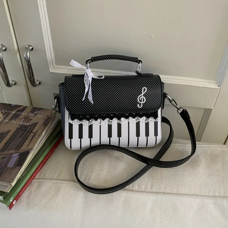 Piano Melody Bag – Statement Crossbody Bag