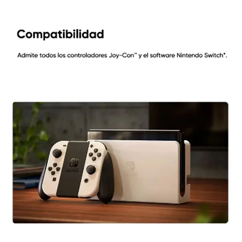 HK version Nintendo Switch OLED Video Game White or Neon (64GB) 7‘’ OLED display Enhanced audio Wired LAN port