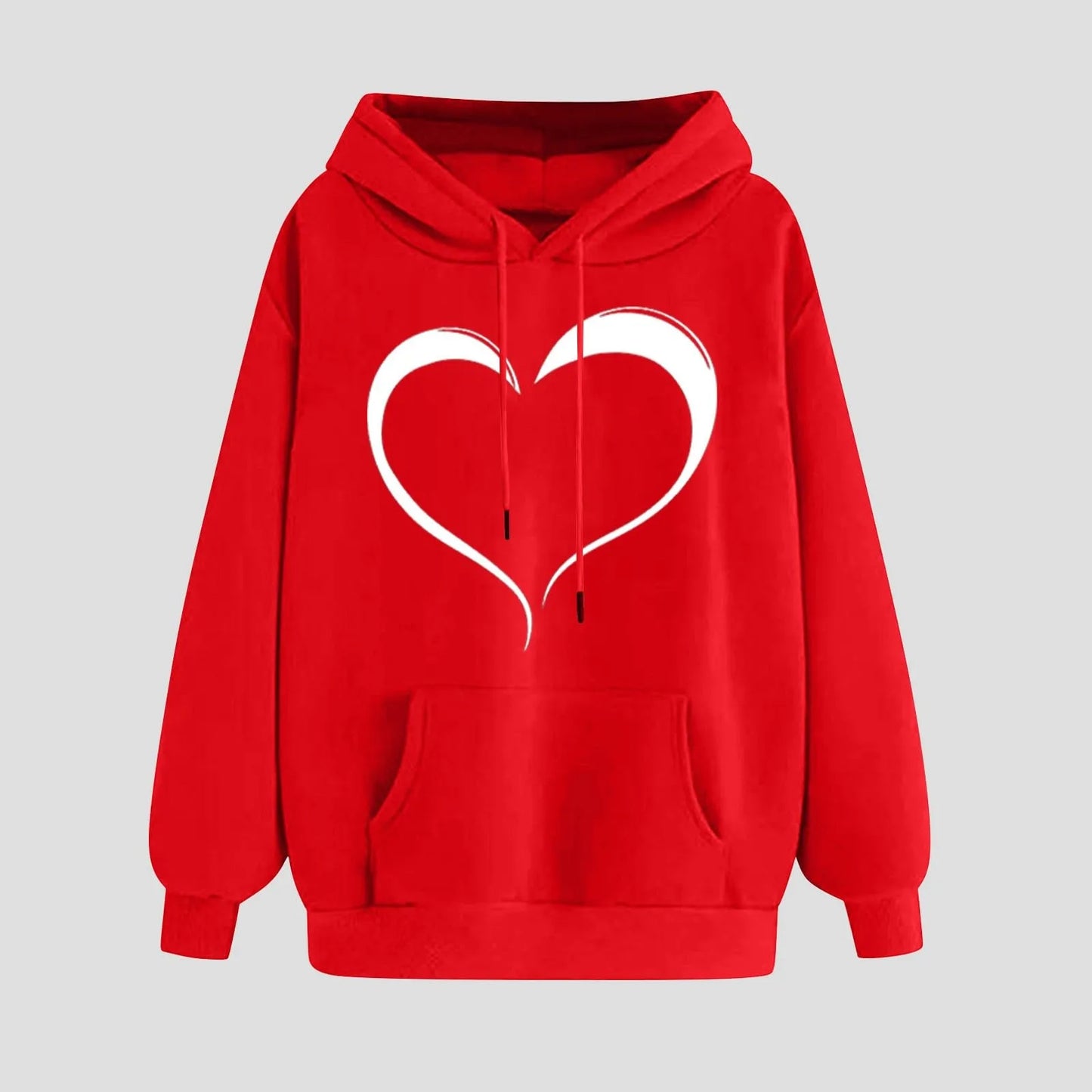 Women Hoodies  Heart Shapped