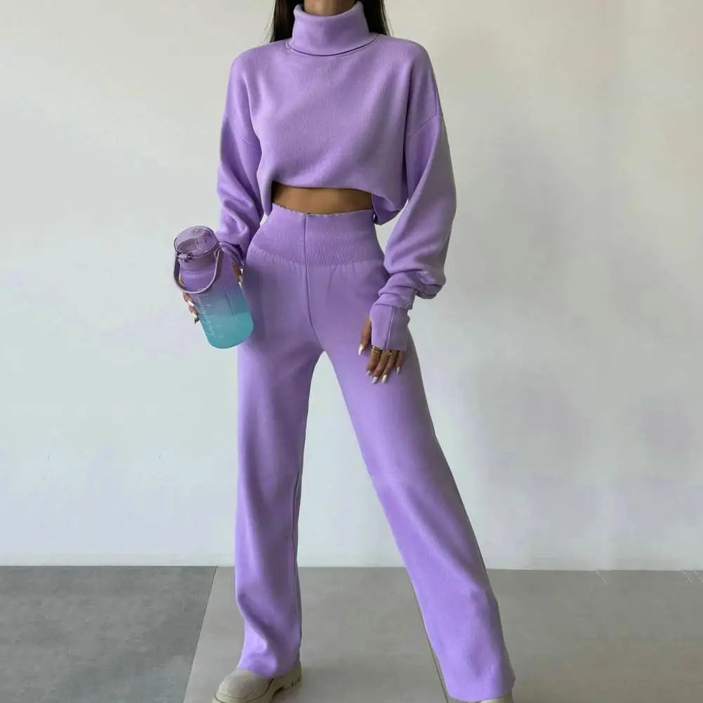 ΣΕΤ CROPPED TOP LONG SLEEVE+PANTS