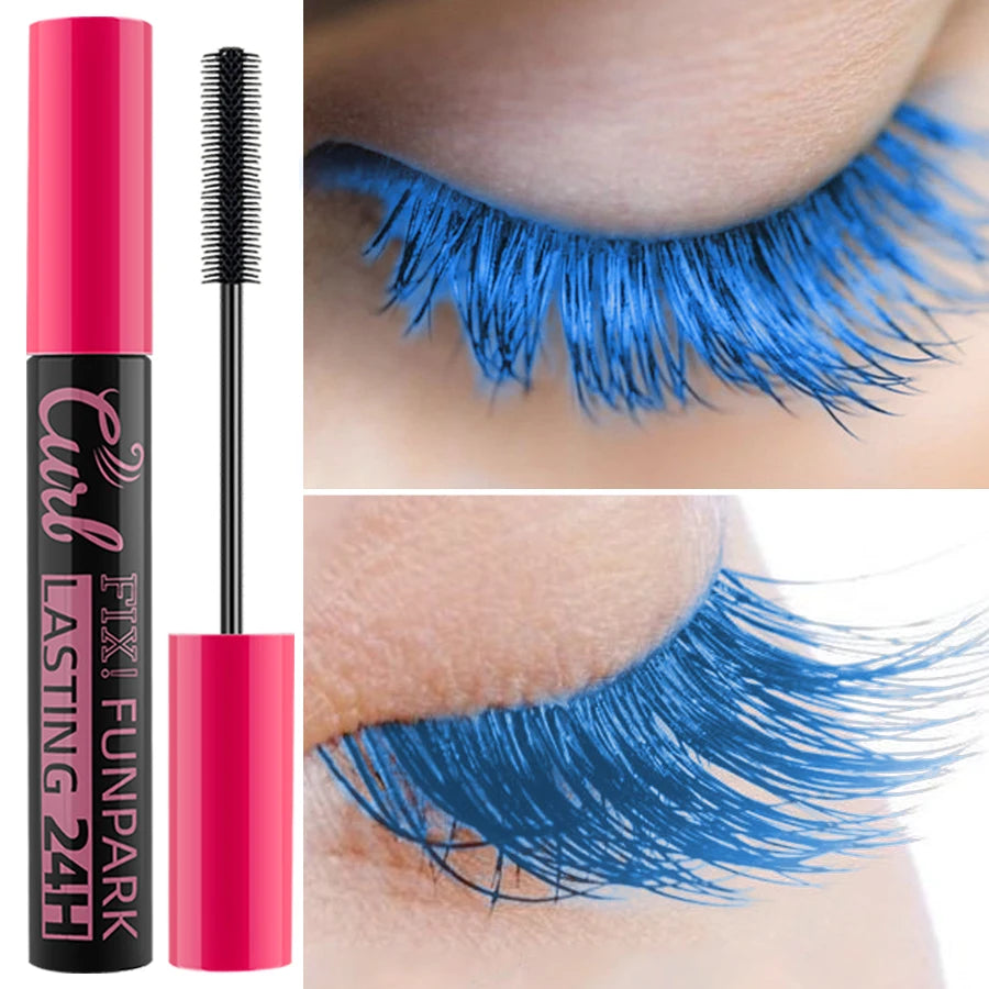 9 Color Mascara Thick Curl Waterproof