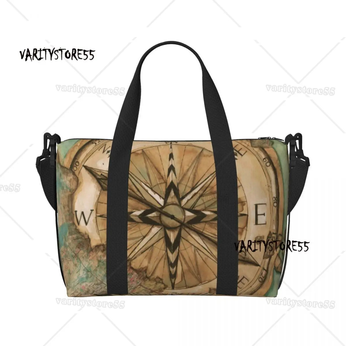 Nautical Beach Tote Bag