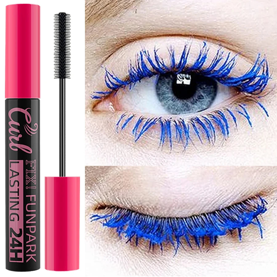 9 Color Mascara Thick Curl Waterproof