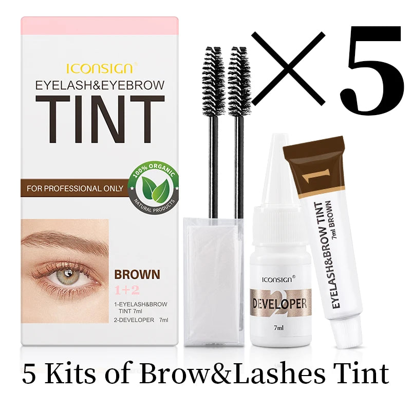 Σετ Tint Φρυδιών & Βλεφαρίδων – Μακράς Διάρκειας Αποτέλεσμα