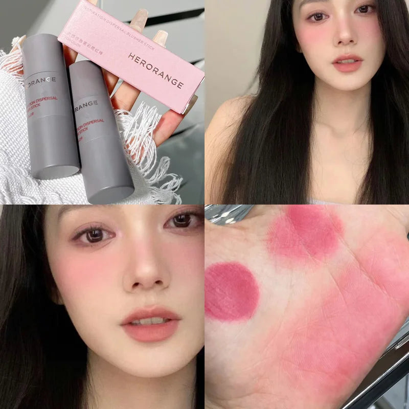 HERORANGE~Double head sponge monochrome powder blusher
