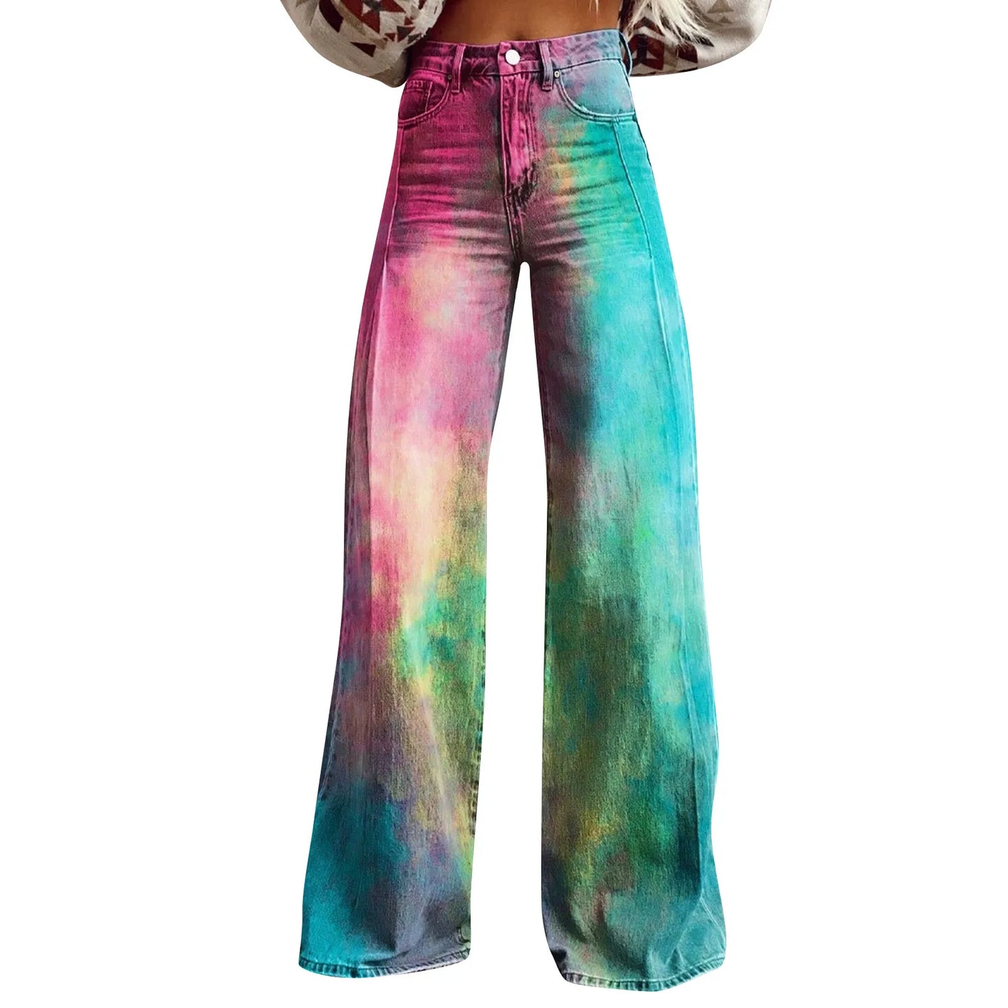 Wide Leg Flare Jeans