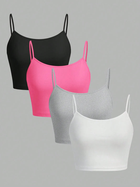 Σετ 4 Crop Tops