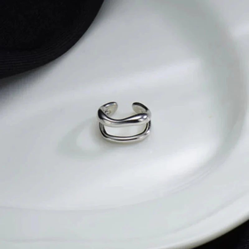 Punk Geometric Ear Cuff Earrings | Non-Piercing | BestOfVibe