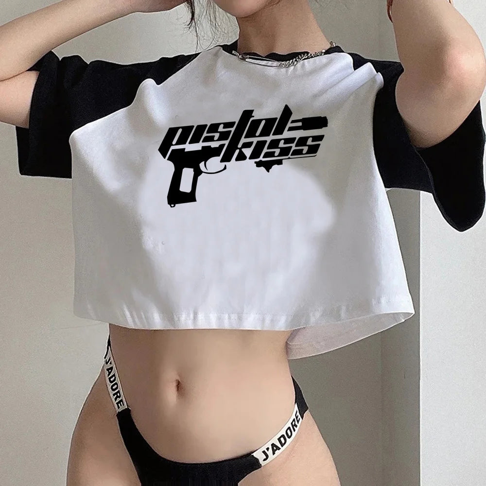 Crop Top Y2K με Αστέρι